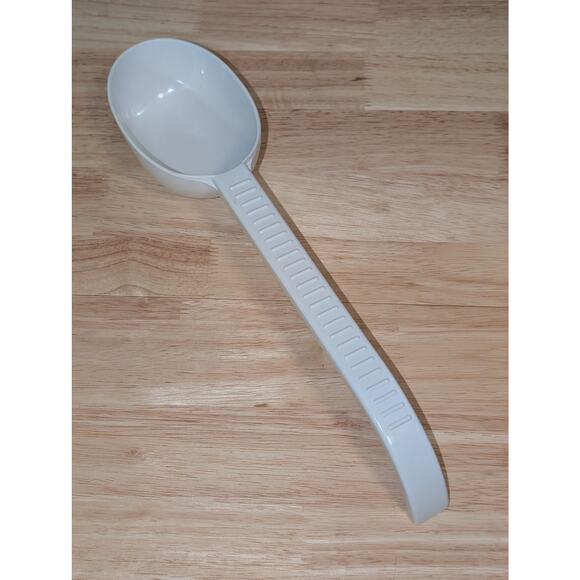 Weight Watchers Portion Control White Plastic 13" 1 Cup Measured Serving Spoon - Picture 1 of 3